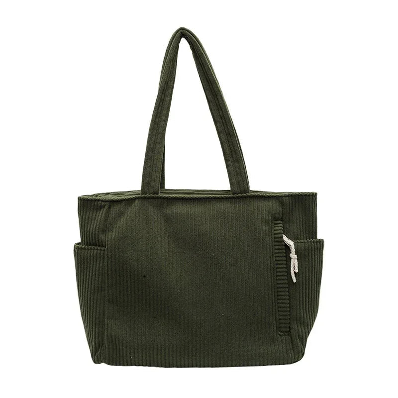 Cordelley – Cozy Corduroy Tote Bag