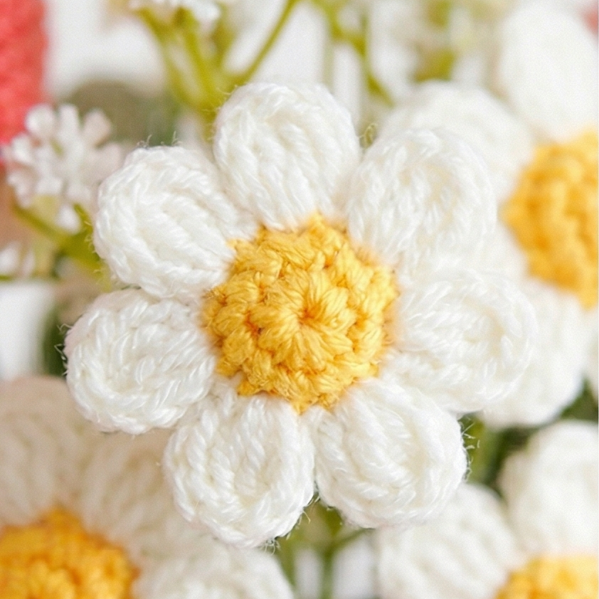 Bloomora – Handmade Crochet Flower Bouquet