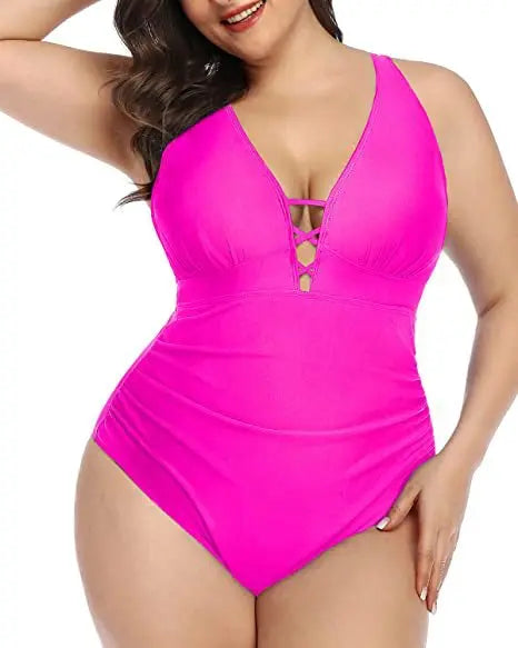 LolaBeach - V-neck Swimsuit