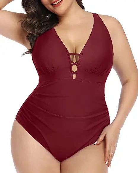 LolaBeach - V-neck Swimsuit