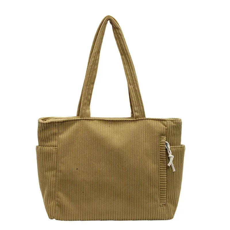 Cordelley – Cozy Corduroy Tote Bag