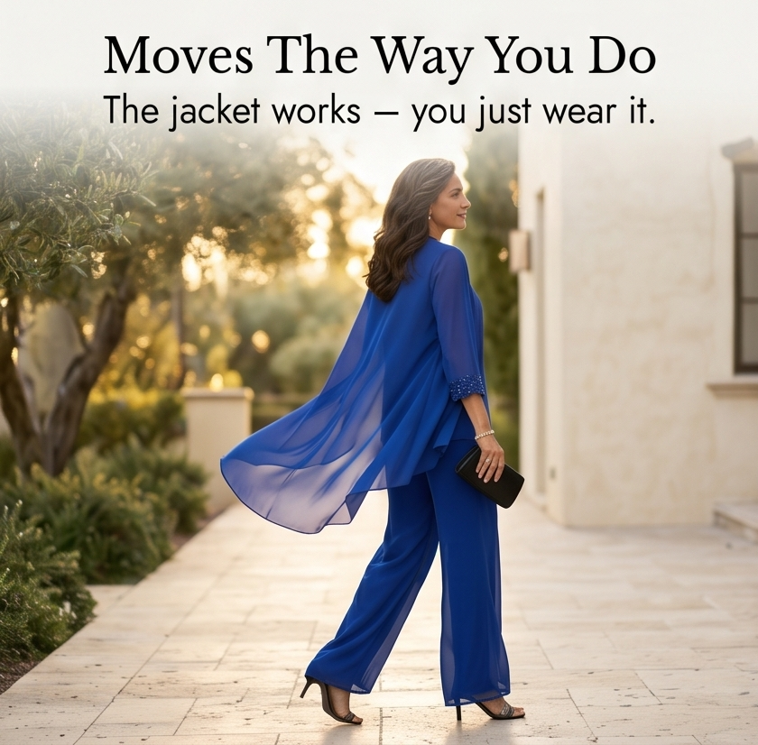 Bronte – Women's Three-Piece Pantsuit