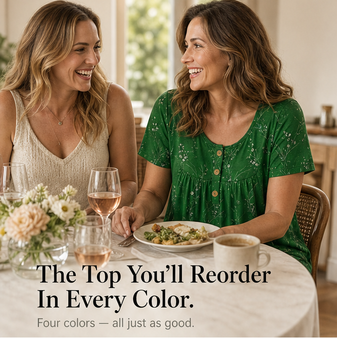Lunalia – Women's Flowy Floral Tunic