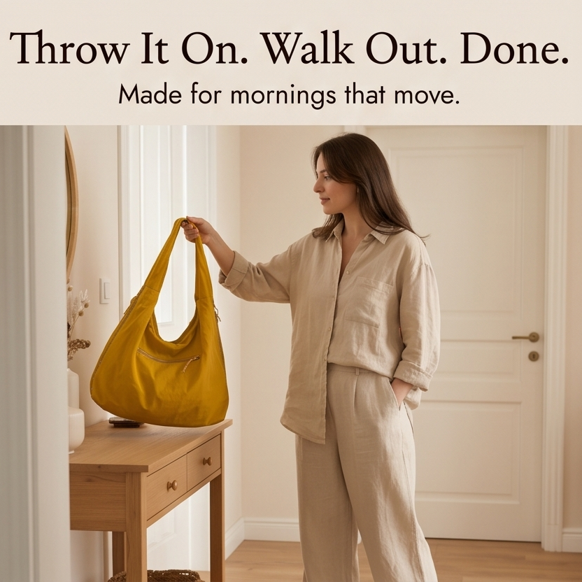 LunaLush – Slouchy Everyday Shoulder Bag