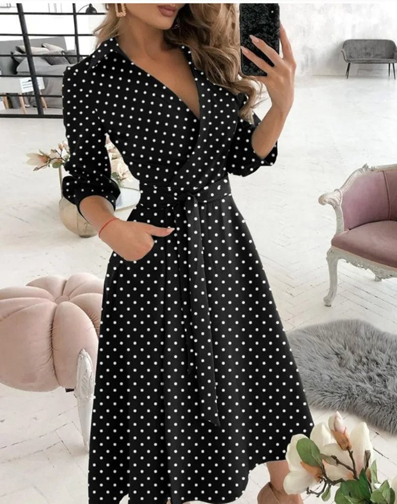 Ismara™ | Sophisticated Midi Dress