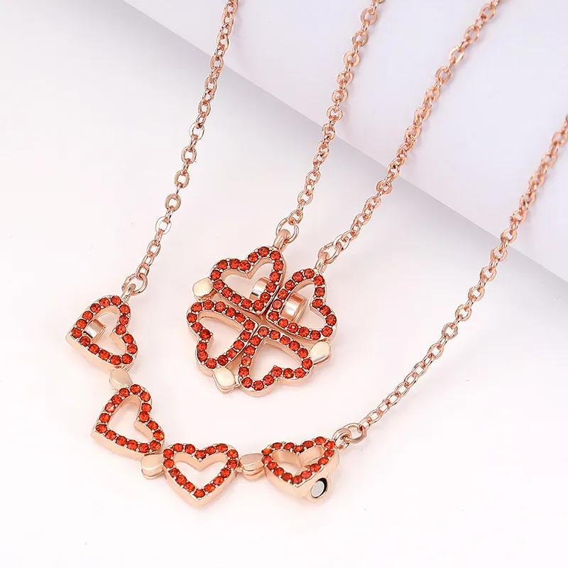 Cloverelle – Sparkling Clover Pendant Necklace