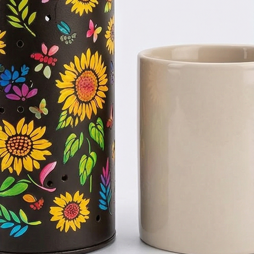 Bloomara – Solar Sunflower Lantern with Colorful Light Patterns