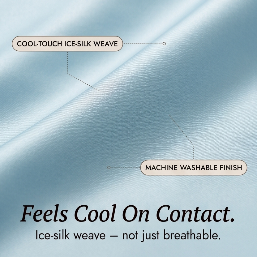 DreamCool – Cooling Ice-Silk 4-Piece Bedding Set