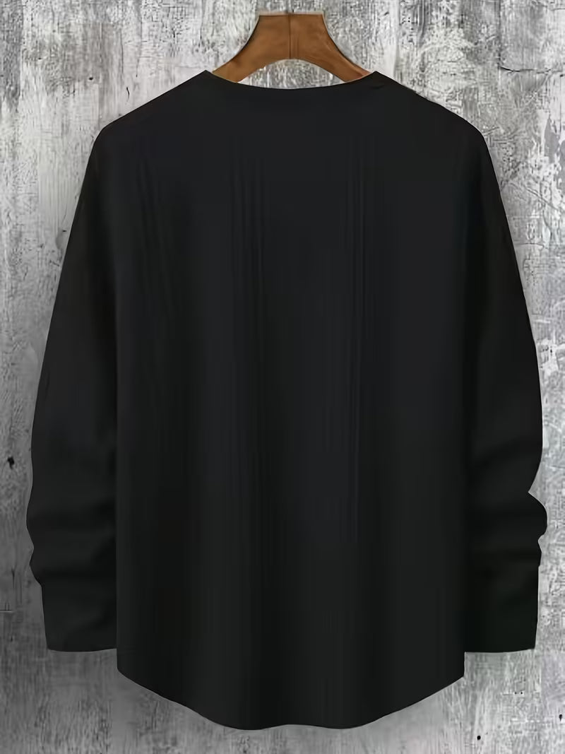 Pauleta - Casual Long Sleeve Crew Neck Sweatshirt