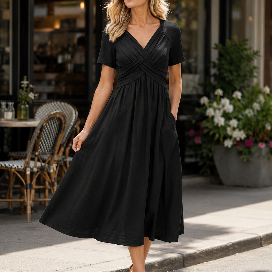 Flowena – The Maxi Dress That Skims, Never Clings