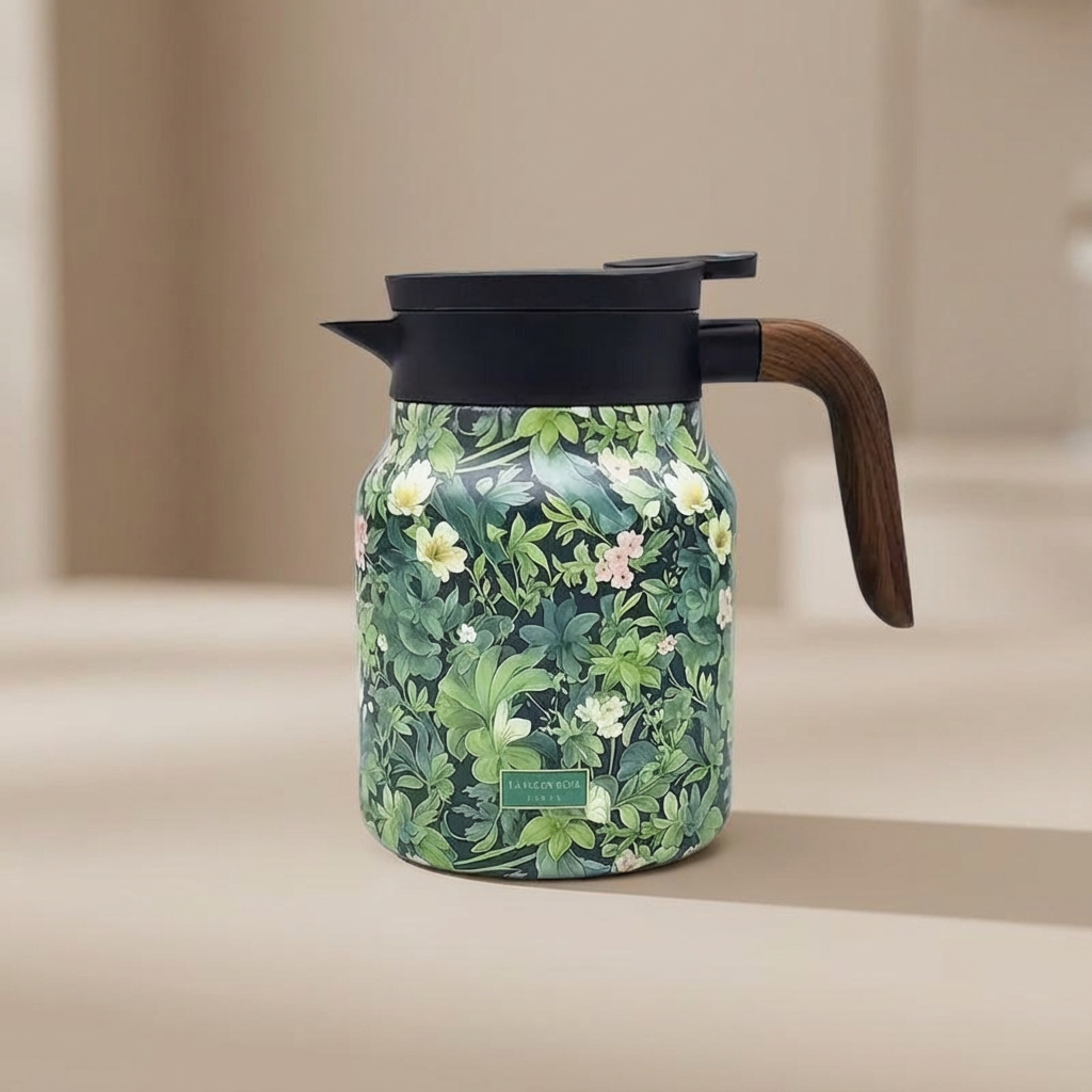 Florathé Insulated Floral Teapot with Built-In Infuser