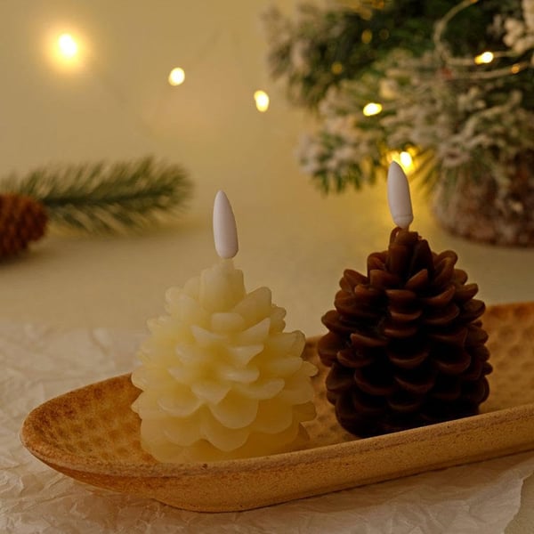 Lunacone - Flameless Pinecone Candle Light