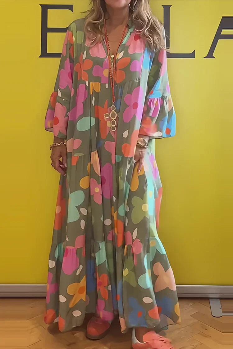 Floral Dream | Comfortable Fit Maxi Dress