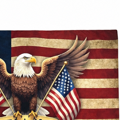 Eaglemark – 250 Years of Freedom American Flag, 1776-2026 Bald Eagle Betsy Ross Banner, Outdoor