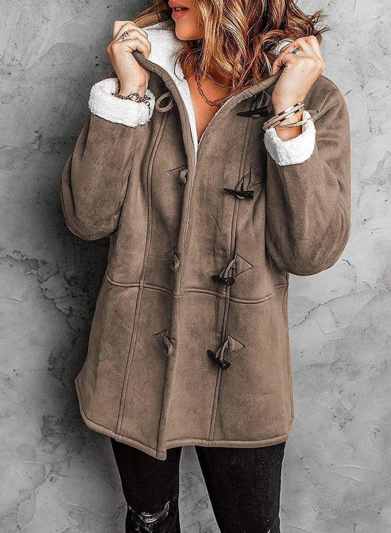 Emily - Elegant Fur-Lined Coat