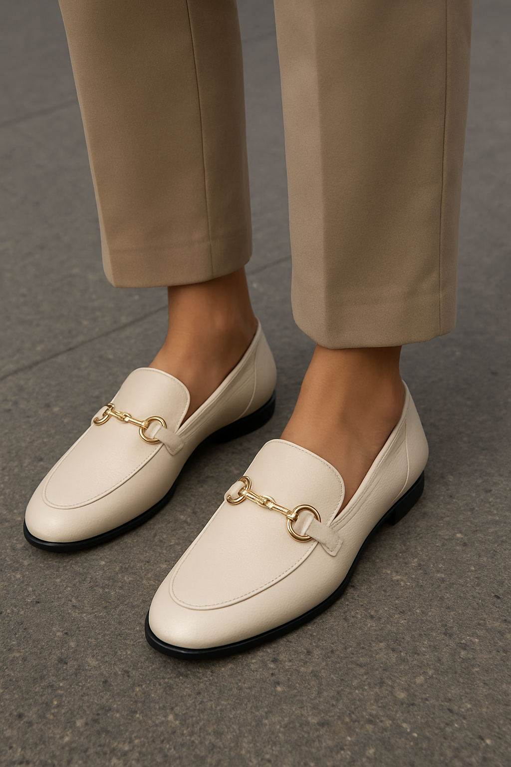 The Heritage Gold-Bit Leather Loafer