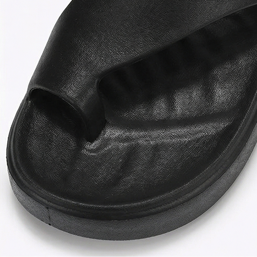 Elevana – Women's Cushioned Platform Toe Loop Sandals