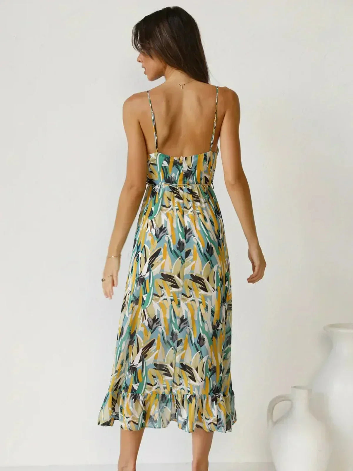 Chiara - Colorful Midi Dress for Women | Summer Elegance