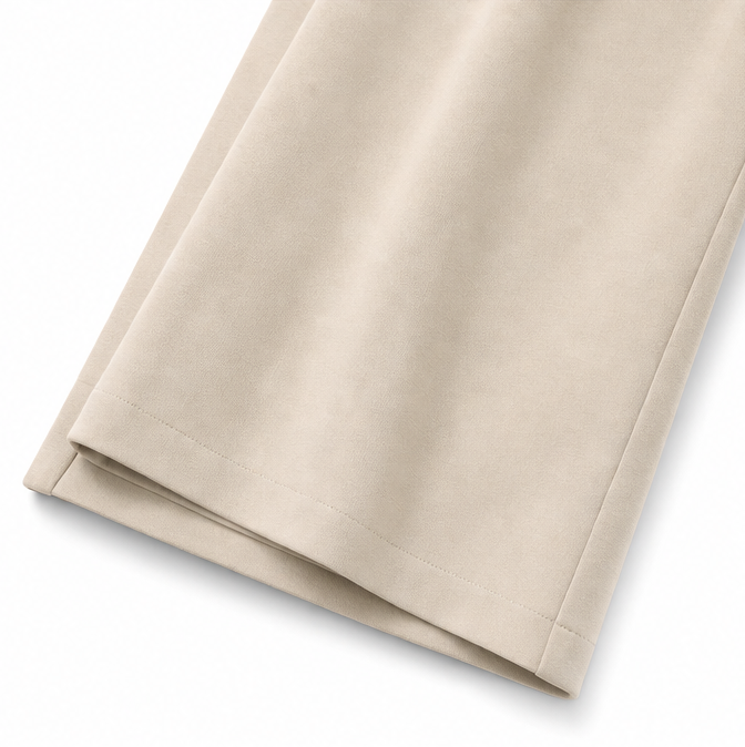 Everalyn – High-Waisted Stretch Cropped Wide-Leg Capris with Pockets