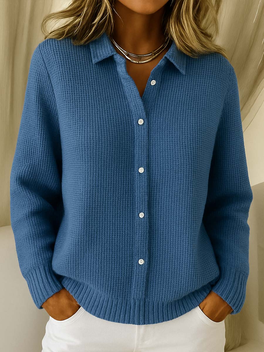 Chamy™ | Classic Knitted Button Cardigan