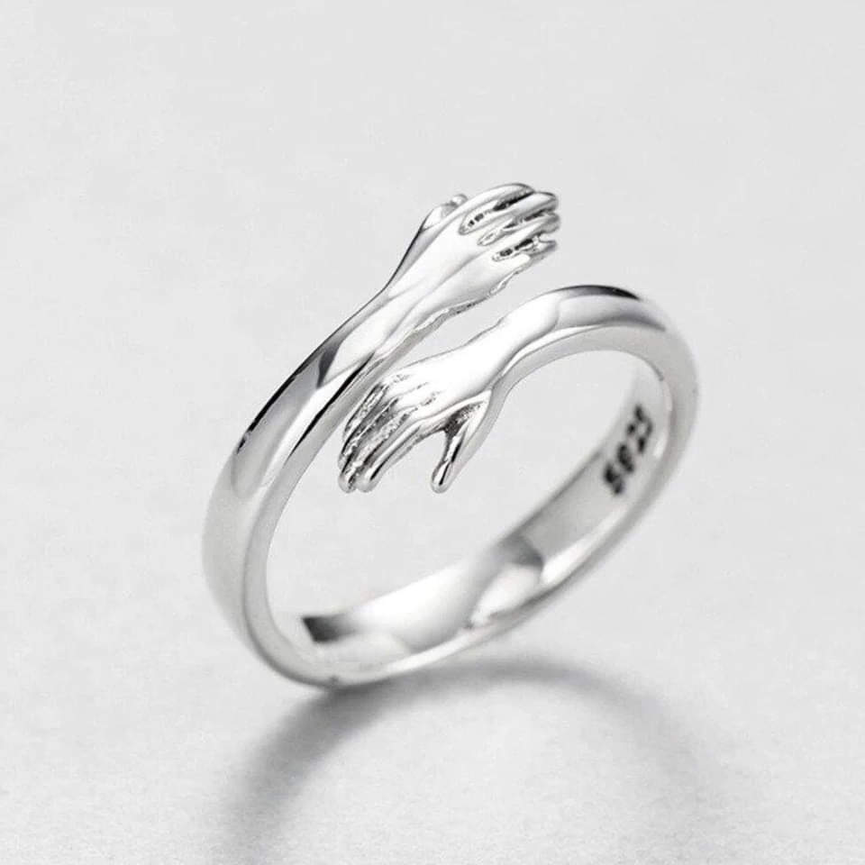 Baguette – Adjustable ring with a wrapping shape