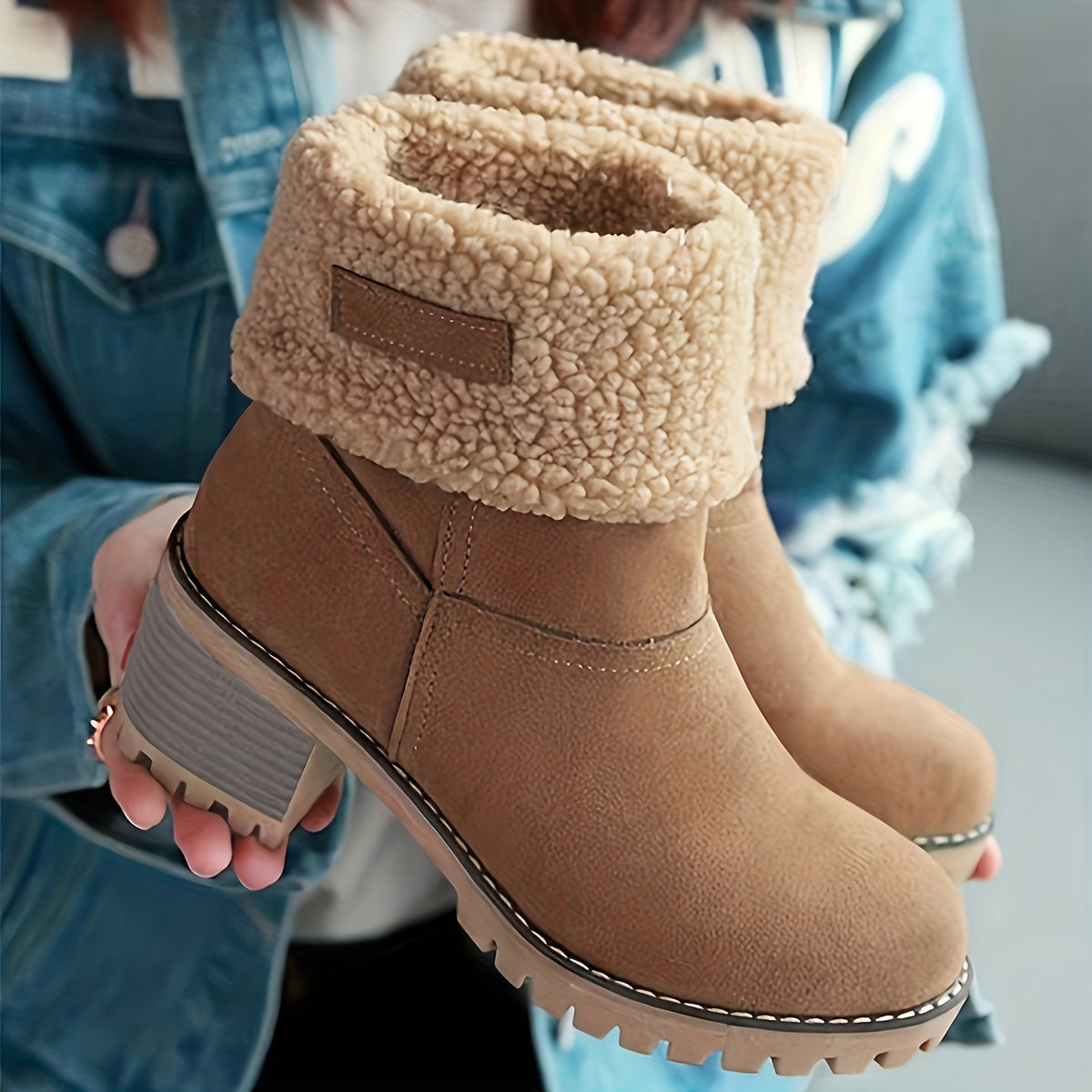 SIERRA – LUXE WINTER FOLD-OVER BOOTS