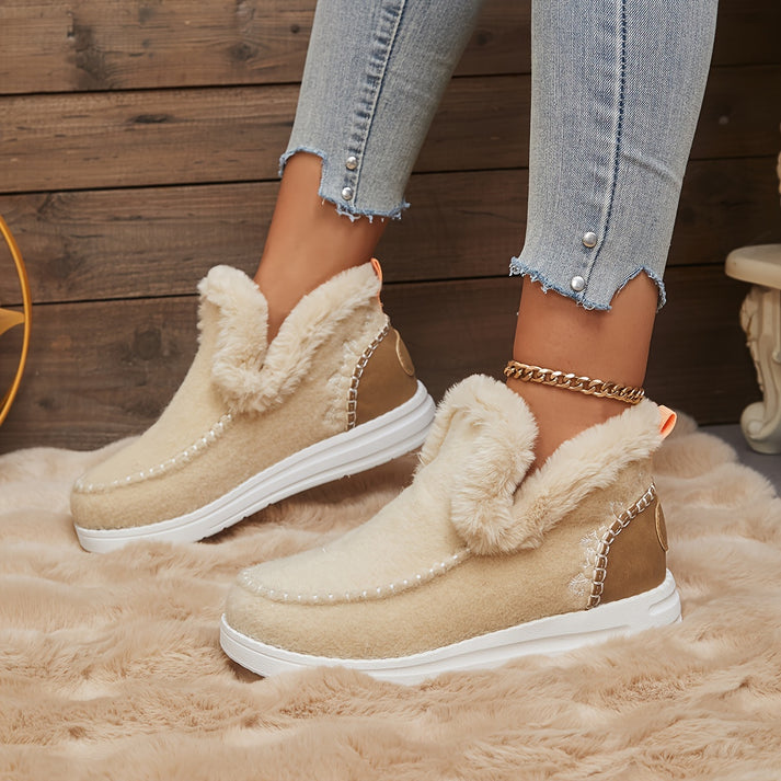 OrthoLuxe™ - Plush-Lined Shoes