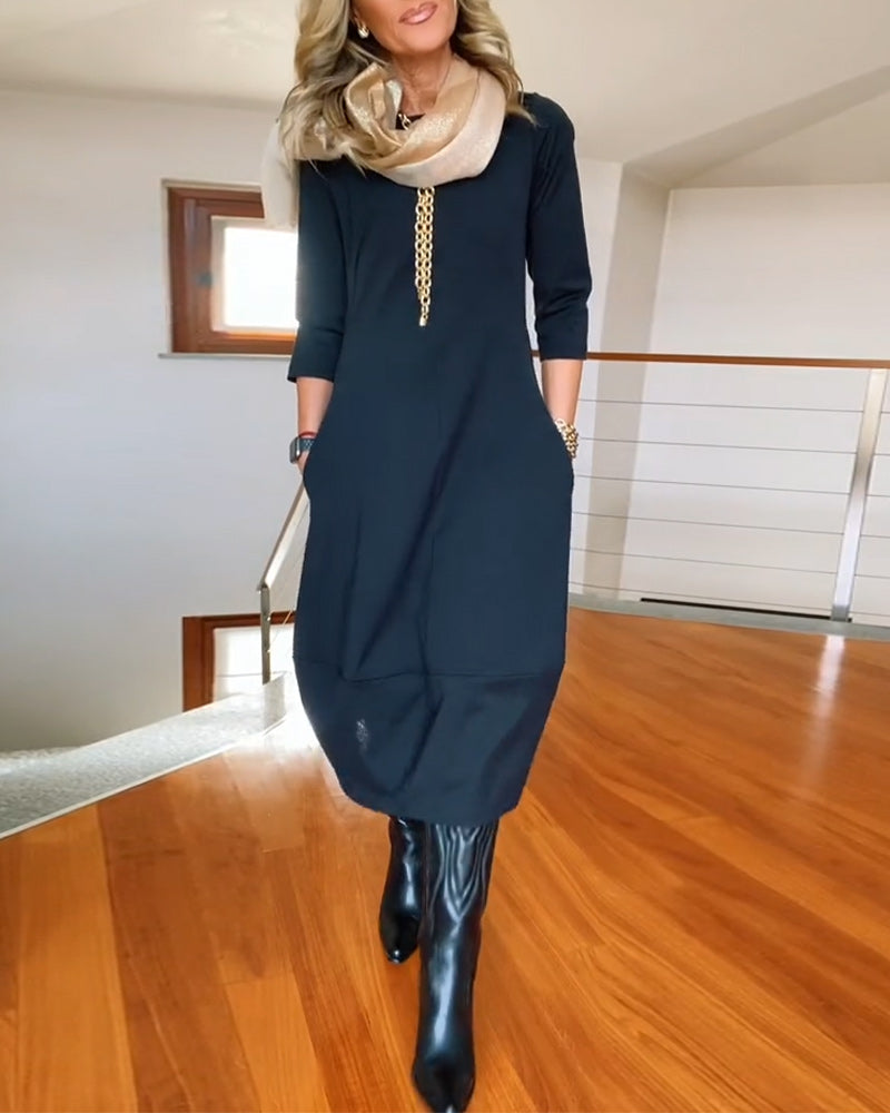 Jennifer | Graceful Casual Elegance Dress