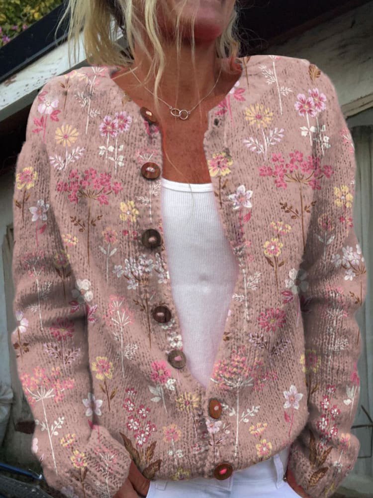 Irma™ | Vest with Floral Pattern