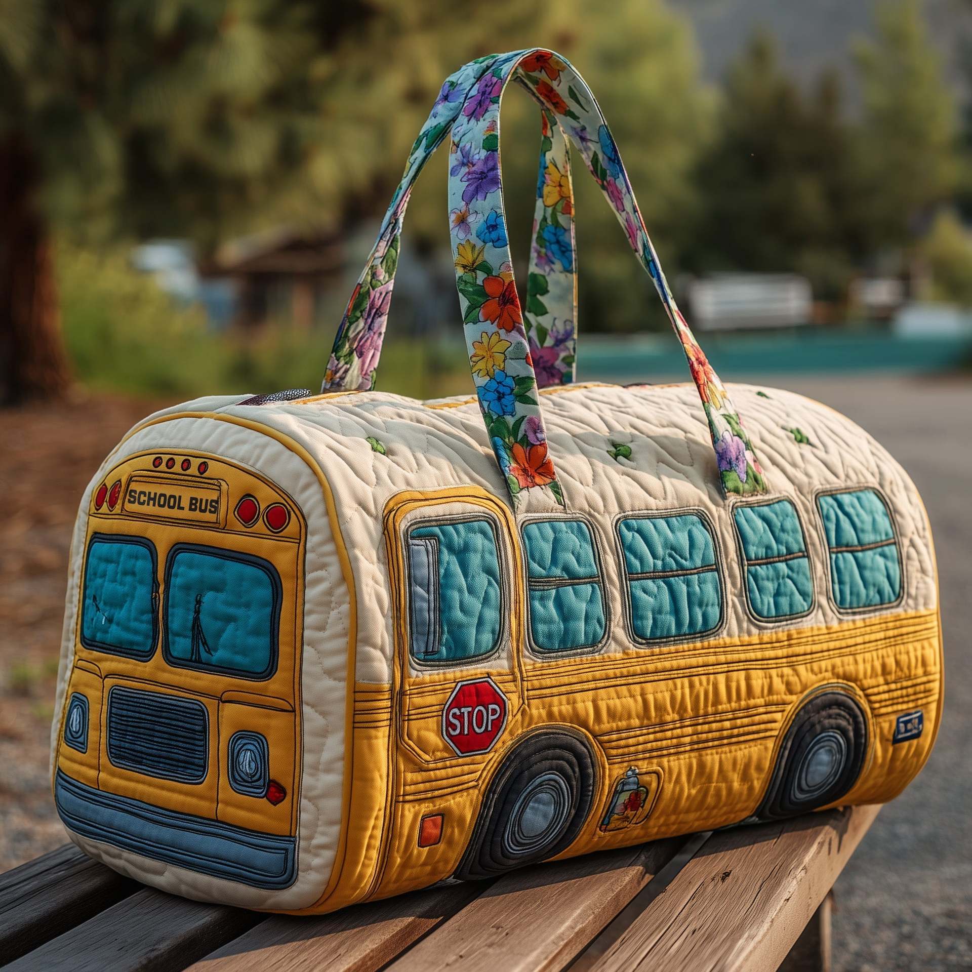 Luna – Padded Travel Bag with Artisan Design