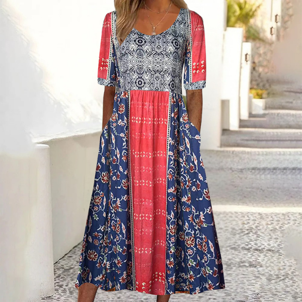 Mirelle - Elegant Boho Long Dress