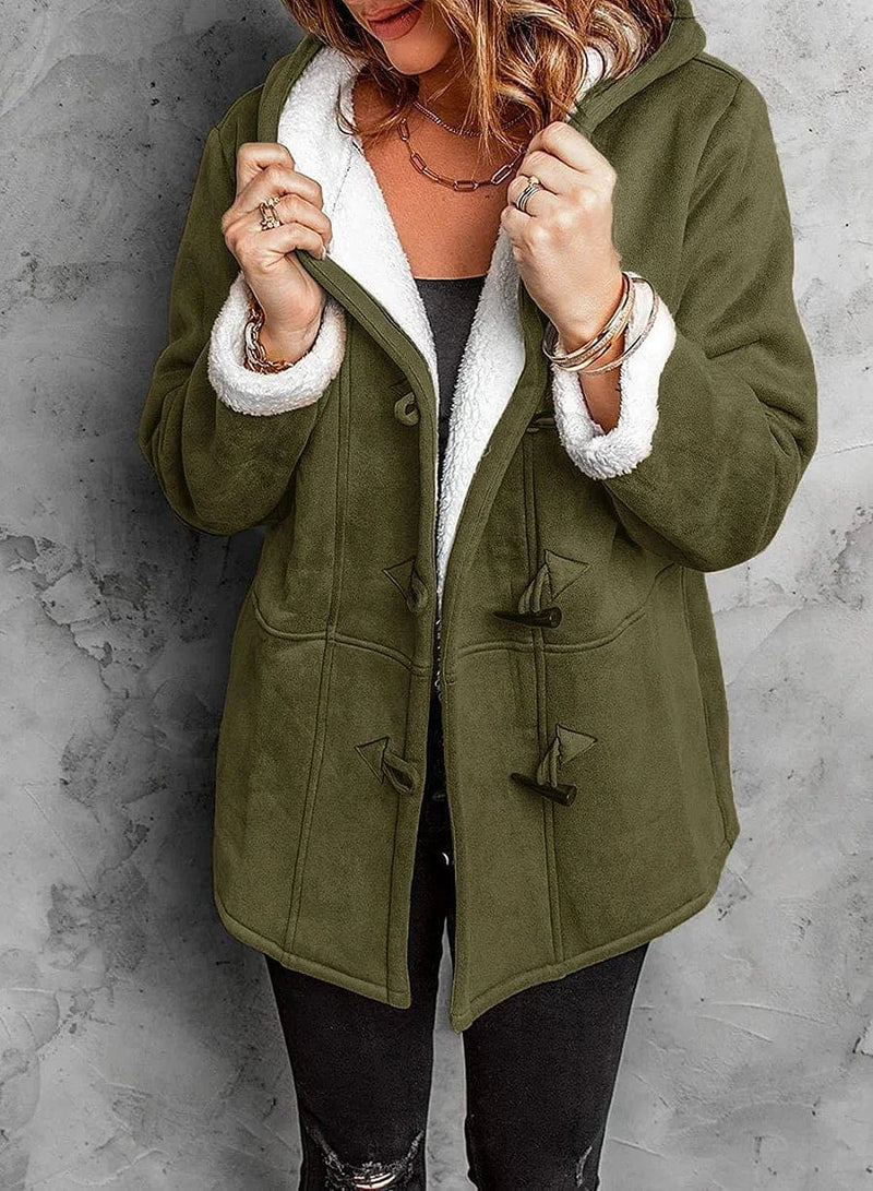 Emily - Elegant Fur-Lined Coat