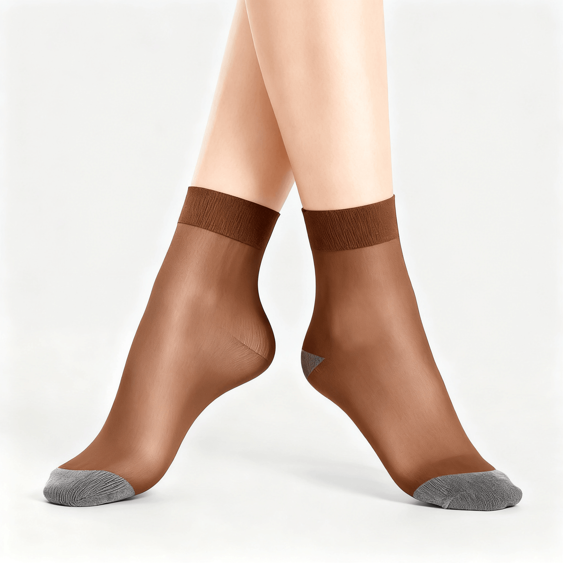 Feeluxe - Silky Anti-Slip Cotton Socks (5+5 Free)