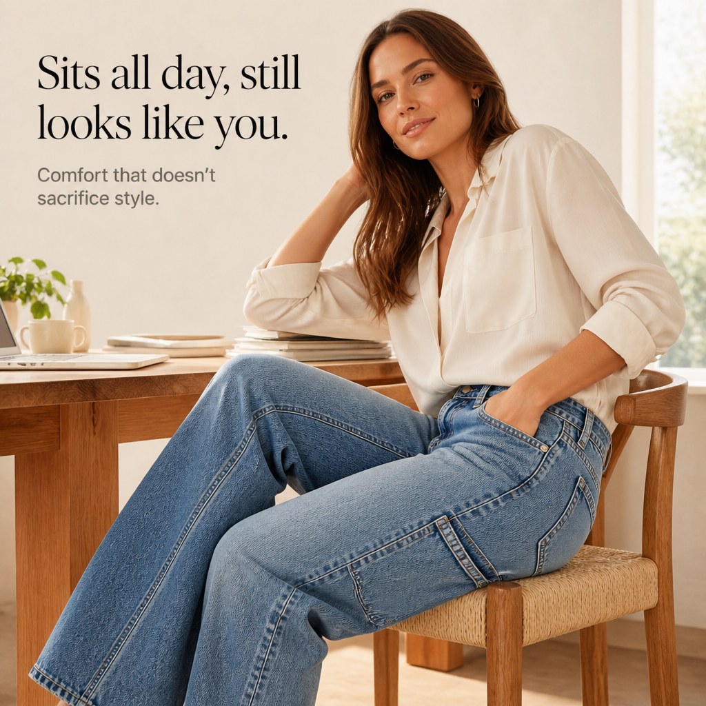 Loosen – The Straight-Leg Jean That's Actually Cute For Work
