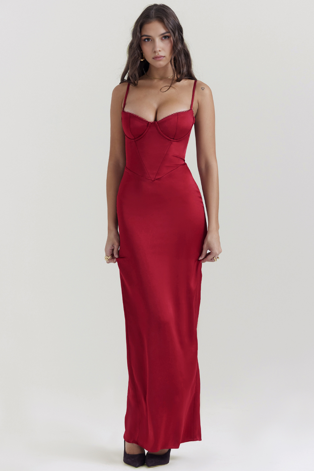 RUBINA - Satin Dress