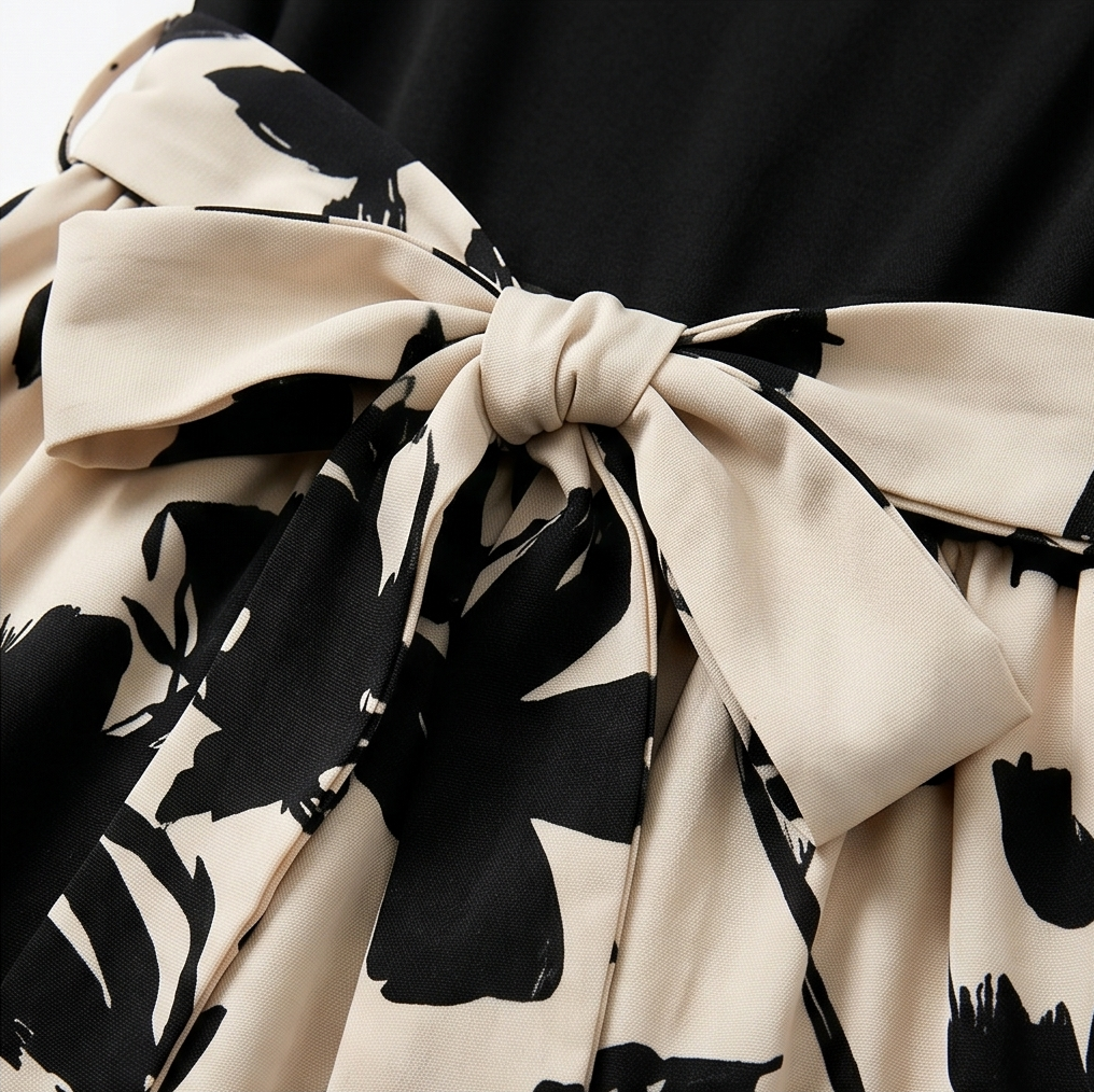 Florenza – Women's Floral Tie-Waist Maxi Dress