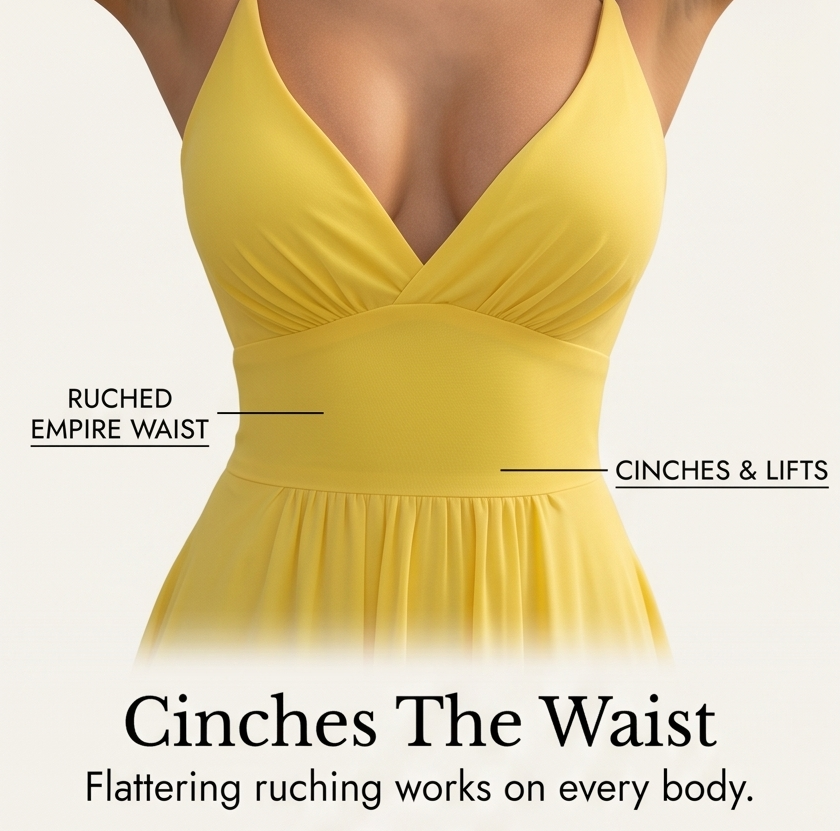Florenza – Women's Flowing V-Neck Maxi Dress