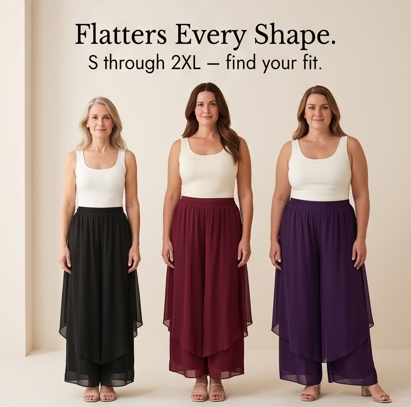 Florenza – Women's Flowy Palazzo Pants