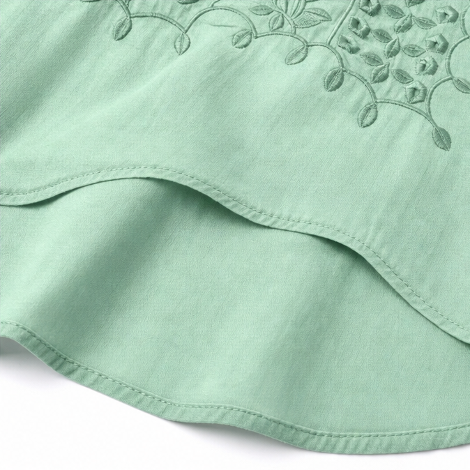 Florenza – V-Neck Blouse with Buttons