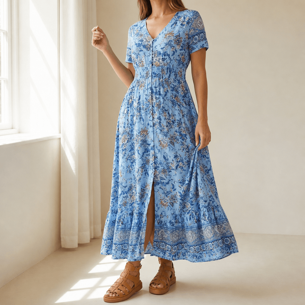 Floressa – Lightweight Floral Maxi Dress for Every Occasion
