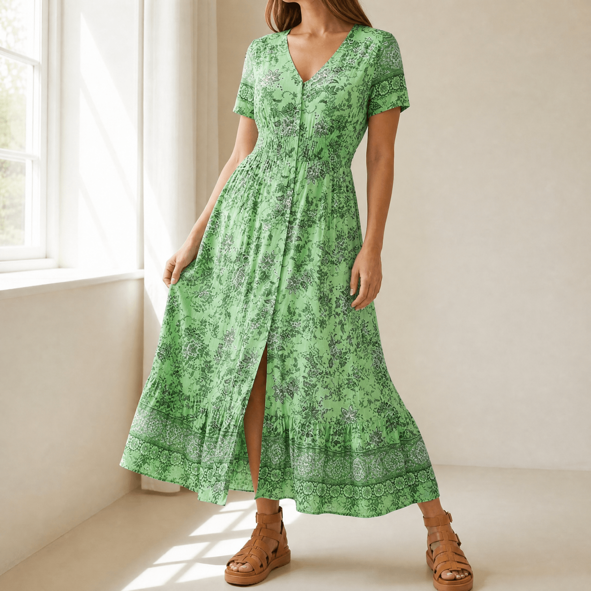 Floressa – Lightweight Floral Maxi Dress for Every Occasion