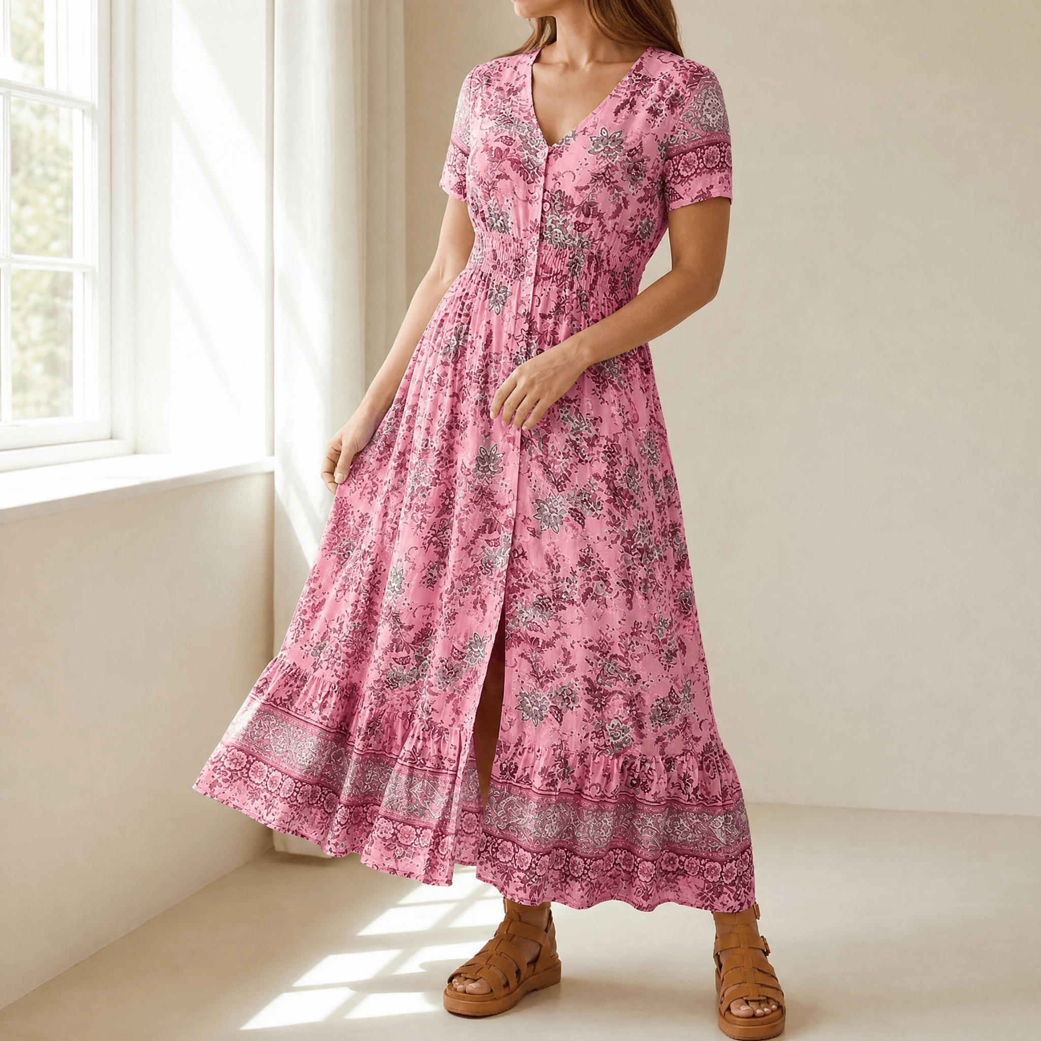 Floressa – Lightweight Floral Maxi Dress for Every Occasion