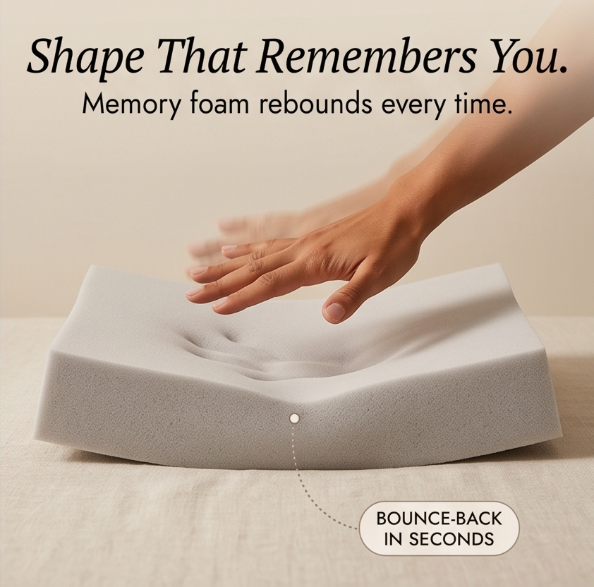 FoamLift Memory Foam Cushion Support Pad for Sagging Couches