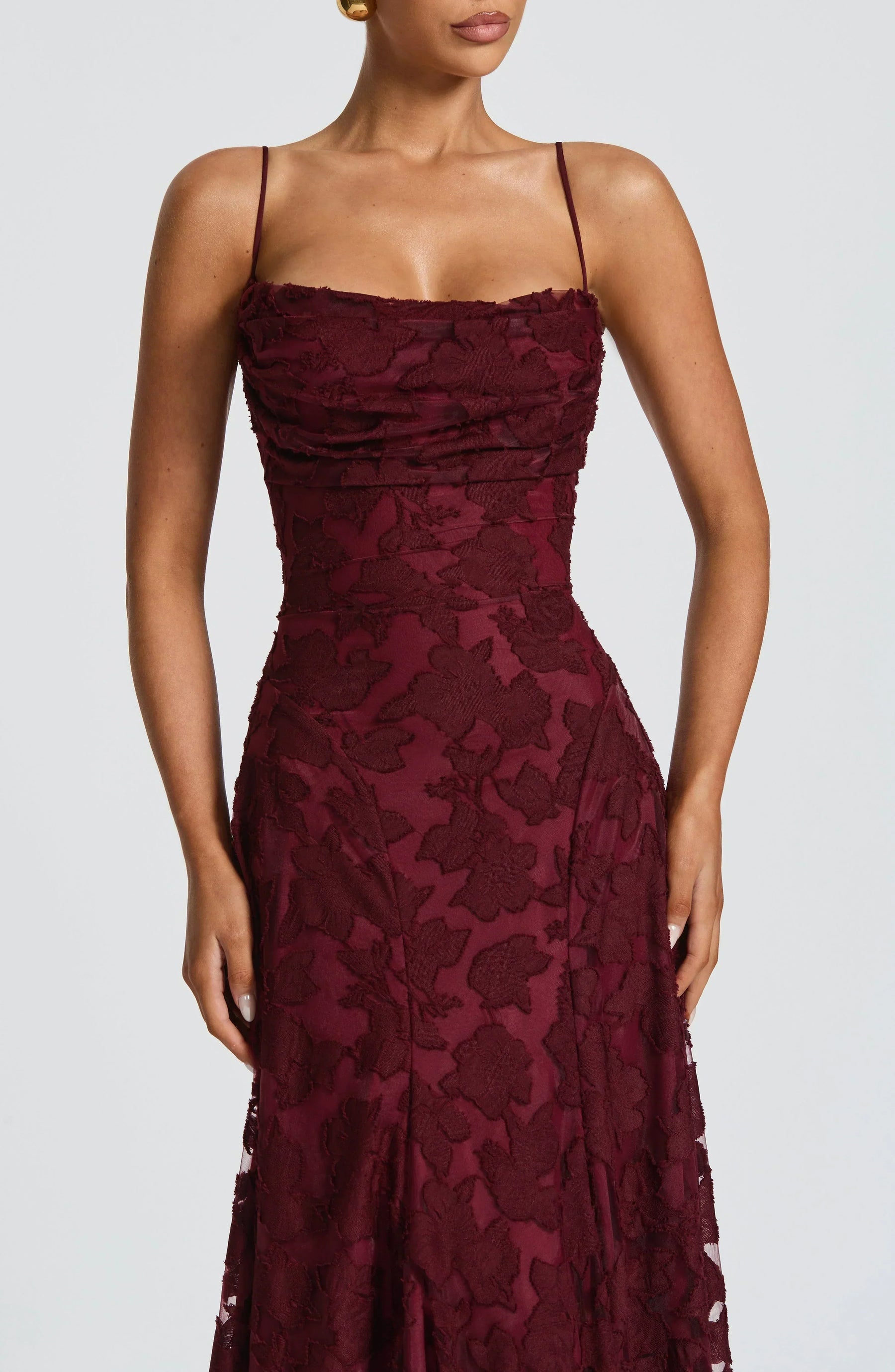 Lucina | Maxi Dress of Refined Elegance