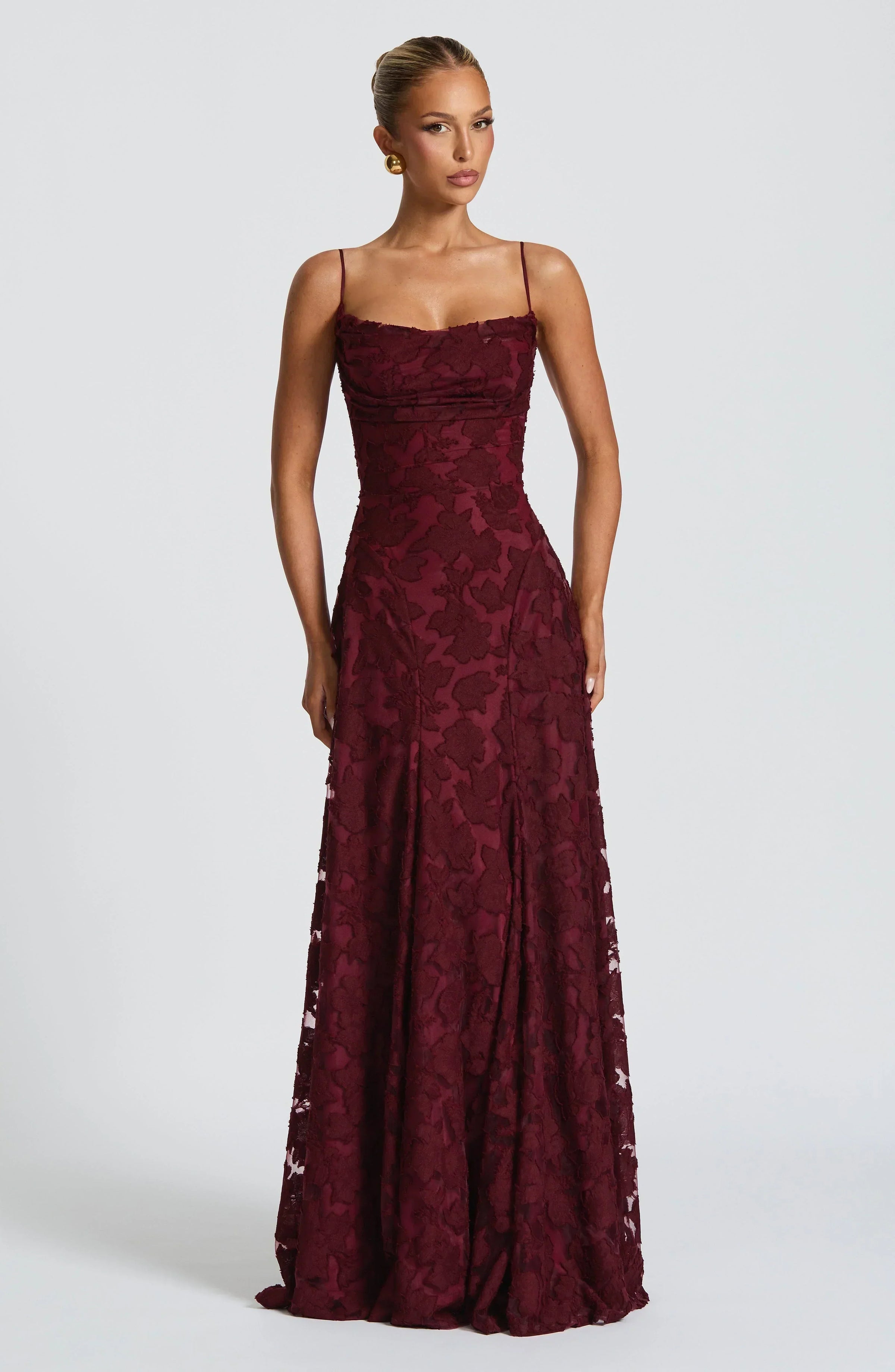 Lucina | Maxi Dress of Refined Elegance
