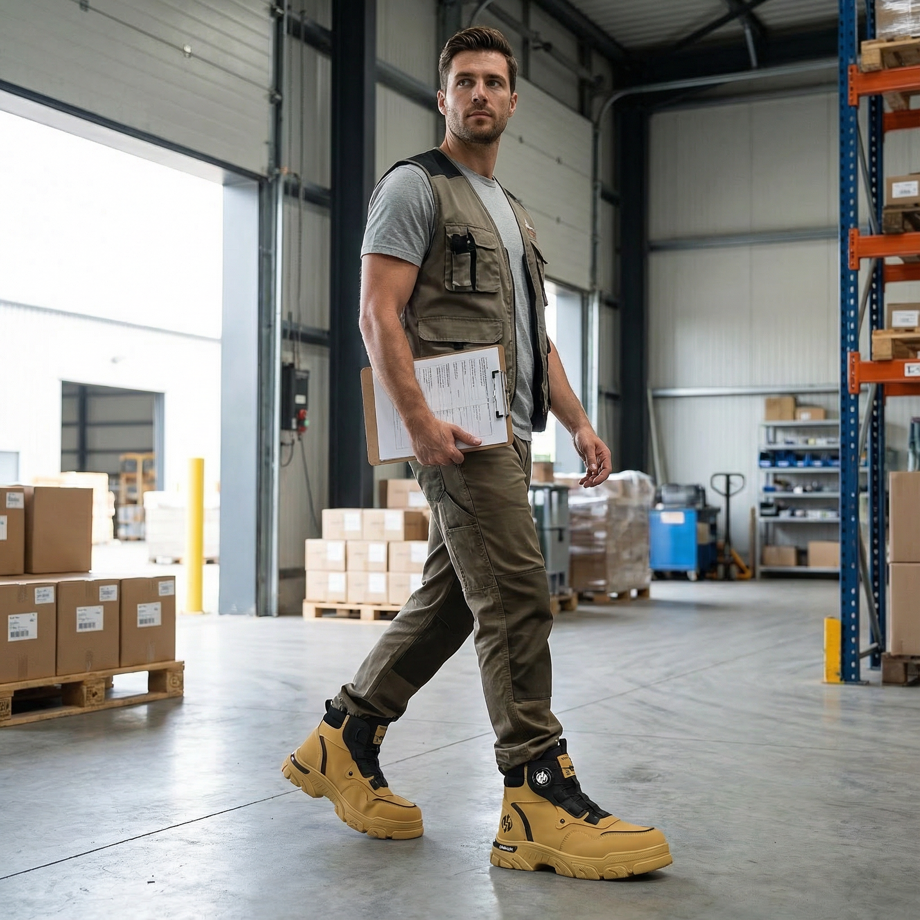 Griplok - Twist Dial Work Boot for All Day Comfort