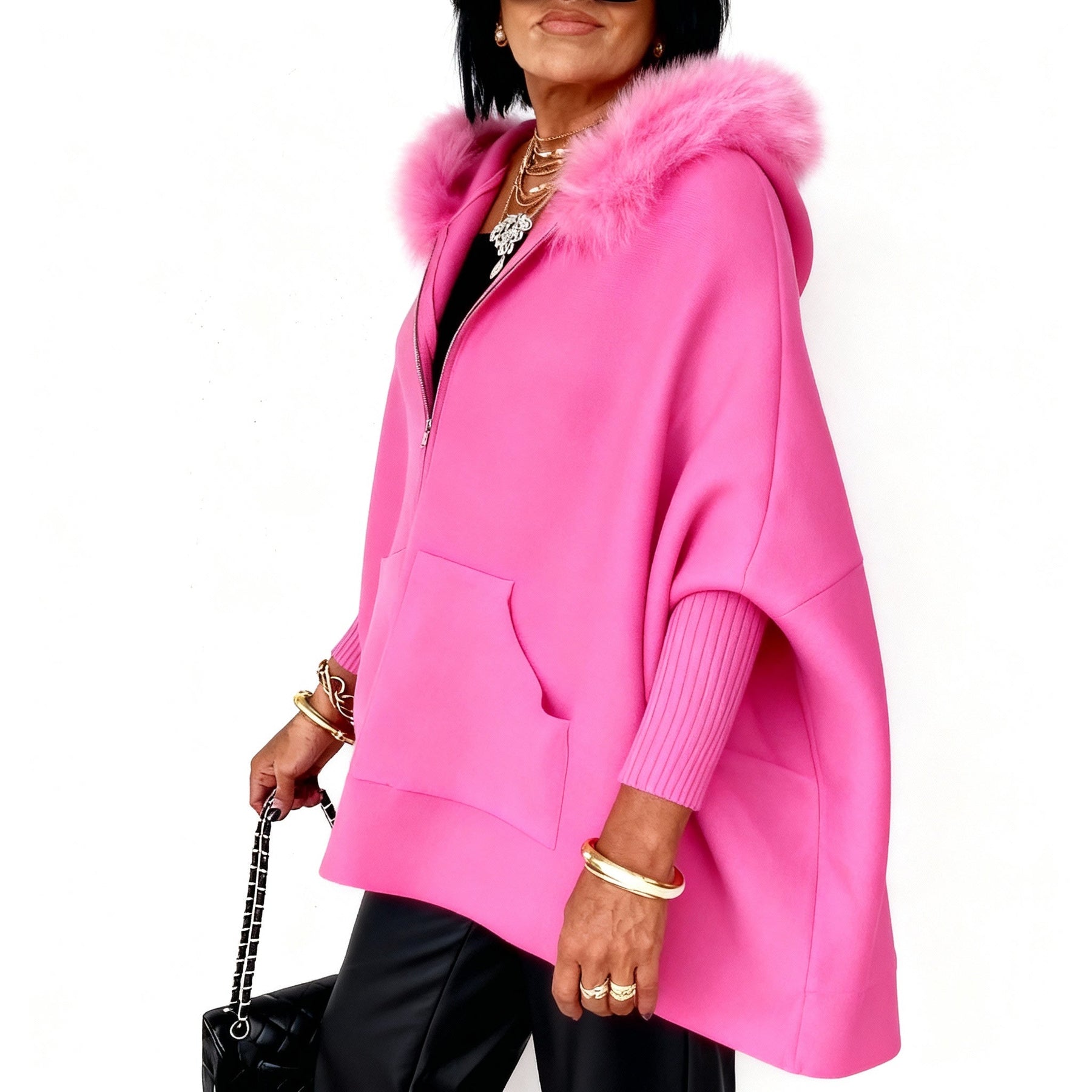 Irene™ | Luxury Hooded Silhouette Cape