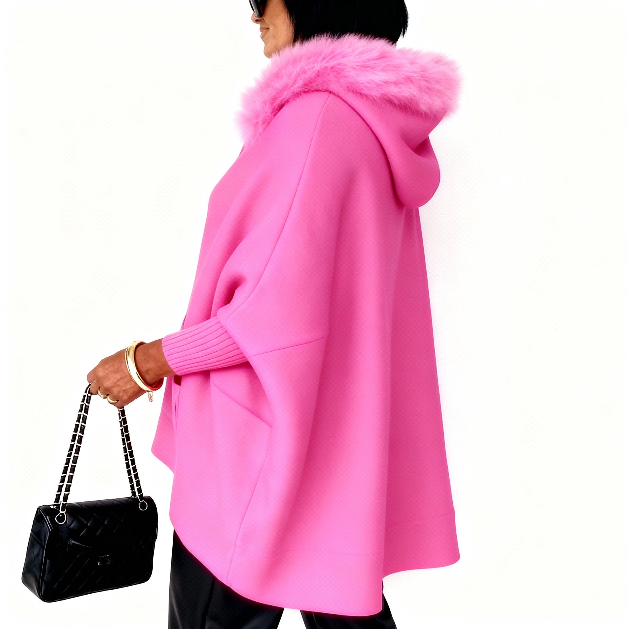 Irene™ | Luxury Hooded Silhouette Cape