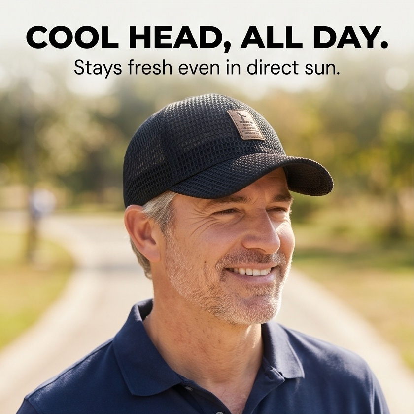 Breezee – Full-Mesh Breathable Summer Baseball Cap