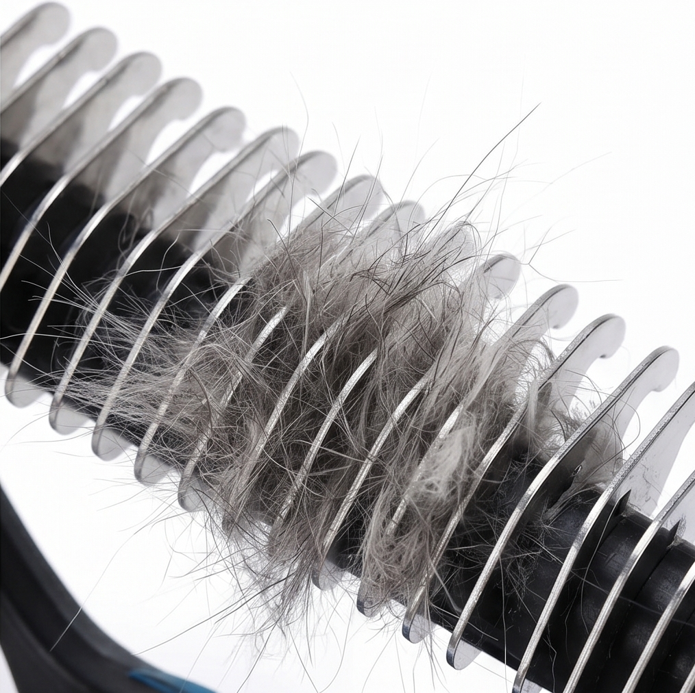 Furmela – Double-Sided Dematting Brush for Shedding Dogs